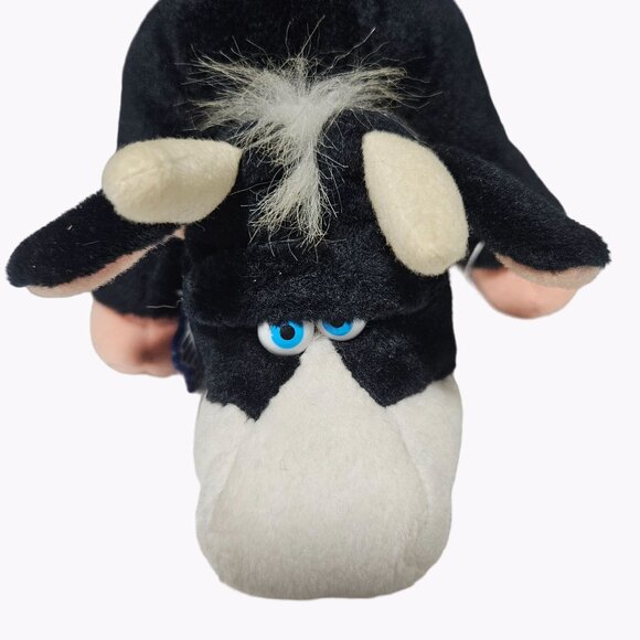 Vintage 80s Applause Bull Cow 7 Inch Jennifer Mazur Plush Stuffed Animal Toy - Picture 5 of 13